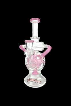 Shop AFM Glass Swiss Color Glass Recycler Water Pipe in australian
