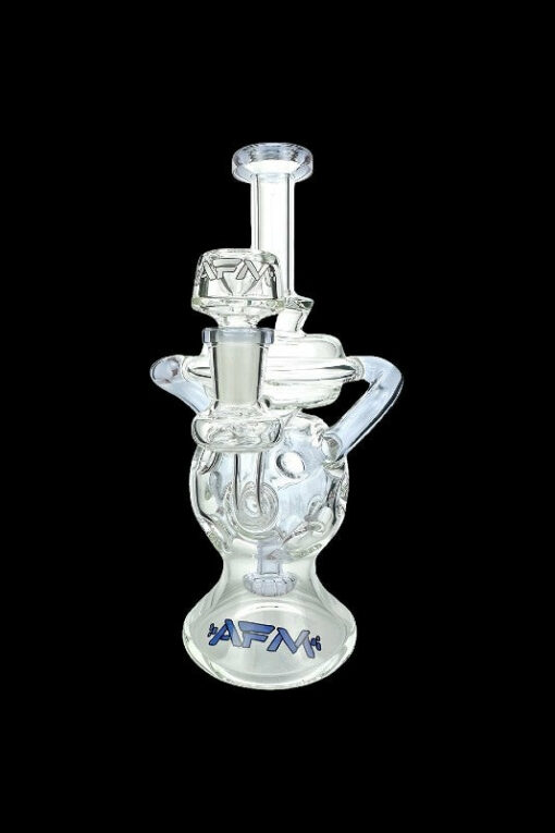 Shop AFM Glass Swiss Color Glass Recycler Water Pipe in australian