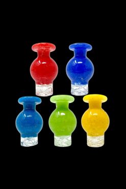 Shop AFM Glass Dot Turbo Glass Spinner Carb Cap + 2 Pearls in australian