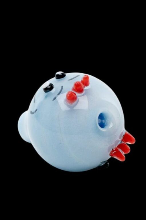 Shop Empire Glassworks Blue Twins Puffco Peak Glass Carb Cap in australian