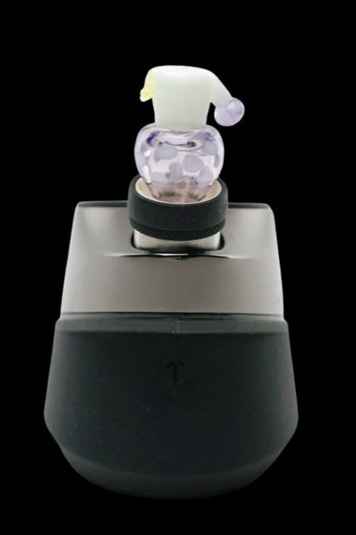 Shop Empire Glassworks Siriusly Shrooms Puffco Peak Glass Bubble Cap in australian