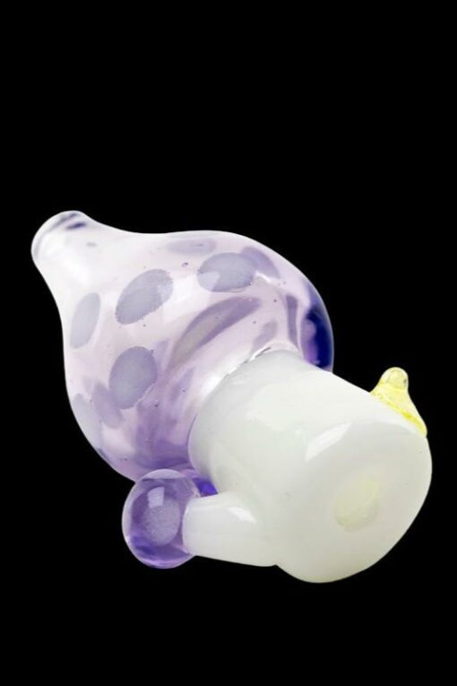 Shop Empire Glassworks Siriusly Shrooms Puffco Peak Glass Bubble Cap in australian