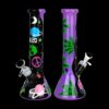 Shop 420 Beam Me Up Beaker Glow In The Dark Water Pipe in australian