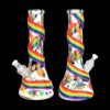 Shop Rainbow Pride Glow In The Dark Water Pipe in australian