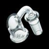 Shop AFM Glass 3mm X 20mm Slant Top Quartz Banger in australian