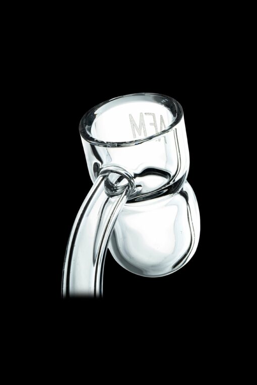 Shop AFM Glass 3mm X 25mm Splash Guard Round Bottom Quartz Banger in australian
