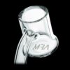 Shop AFM Glass 3mm X 25mm Bell Bottom Quartz Banger in australian