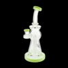 Shop MAV Glass Beam Puck Perc Bent Neck Water Pipe in australian