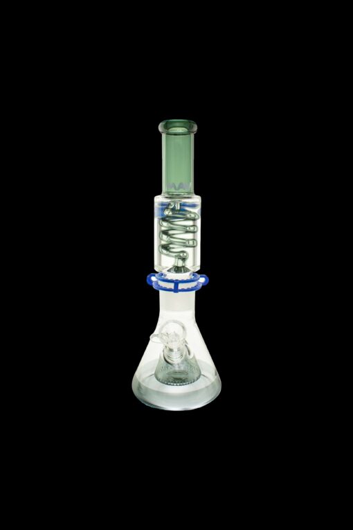 Shop MAV Glass Slitted Pyramid Beaker Freezable Coil System in australian