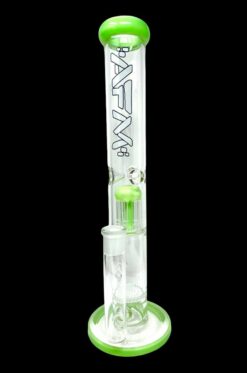 Shop AFM Glass Ripper Single Arm Perc Glass Straight Tube Bong in australian