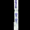 Shop AFM Glass Ripper Double Arm Perc Glass Straight Tube Bong in australian