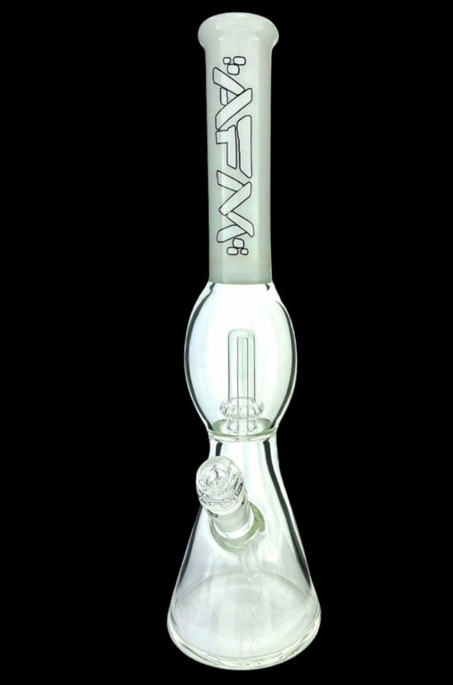 Shop AFM Glass UFO Color Sleeve Glass Beaker Bong in australian