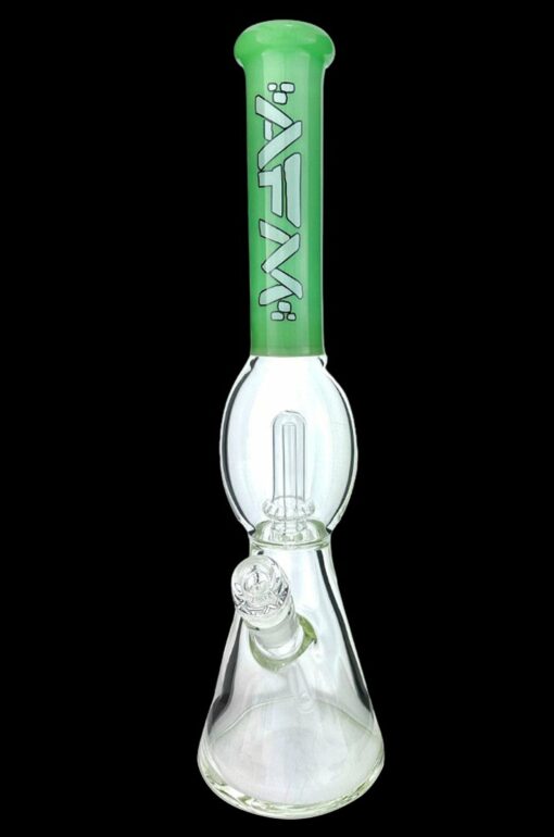 Shop AFM Glass UFO Color Sleeve Glass Beaker Bong in australian