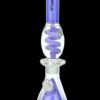 Shop AFM Glass UFO Pyramid Glass Freezable Coil Beaker Bong in australian