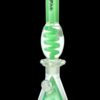 Shop AFM Glass UFO Pyramid Glass Freezable Coil Beaker Bong in australian
