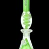 Shop AFM Glass UFO Pyramid Glass Freezable Coil Beaker Bong in australian