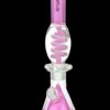 Shop AFM Glass UFO Pyramid Glass Freezable Coil Beaker Bong in australian