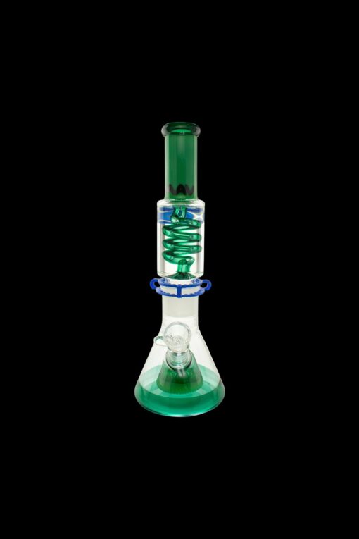 Shop MAV Glass Slitted Pyramid Beaker Freezable Coil System in australian
