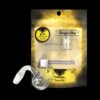 Shop Honeybee Herb Thermal Quartz Banger - Yellow Line in australian
