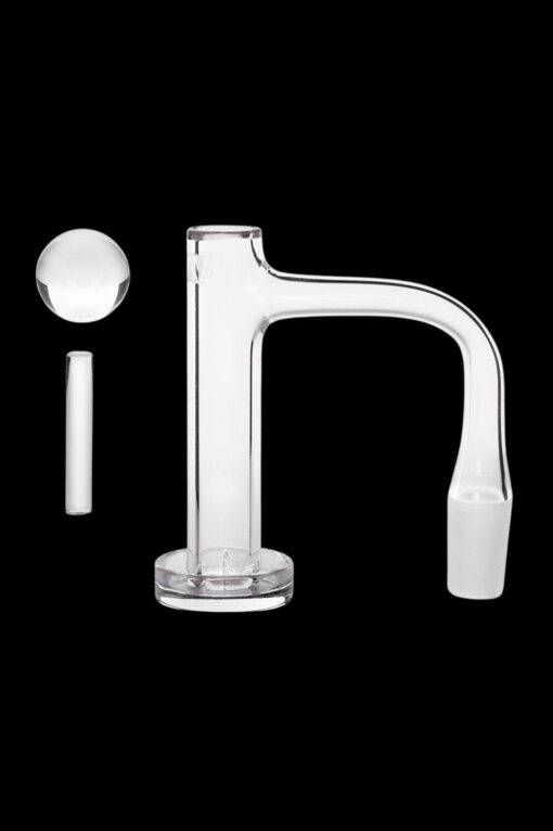 Shop GRAV® 14.5mm 90° Quartz Control Tower Banger Set in australian