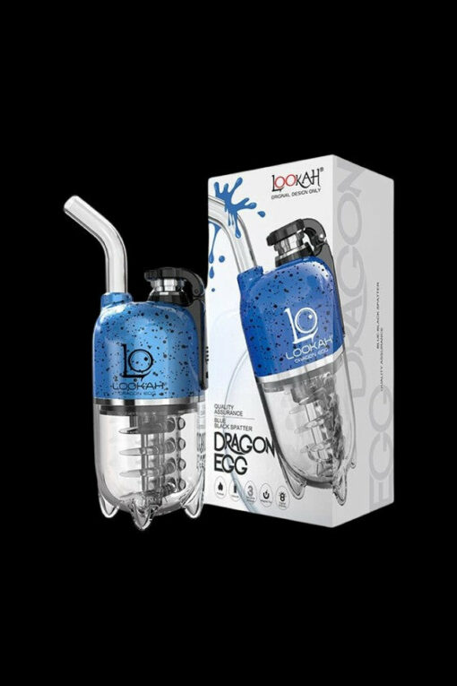 Shop Lookah Dragon Egg eRig Bubbler | Spatter Edition in australian