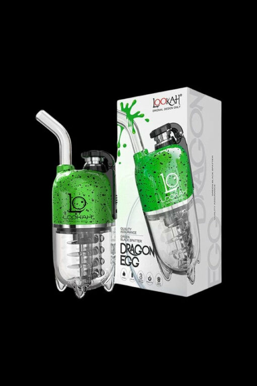 Shop Lookah Dragon Egg eRig Bubbler | Spatter Edition in australian