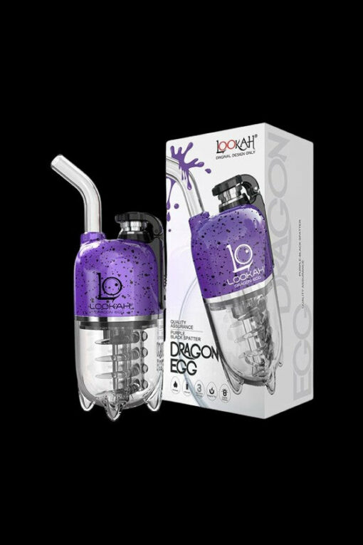 Shop Lookah Dragon Egg eRig Bubbler | Spatter Edition in australian