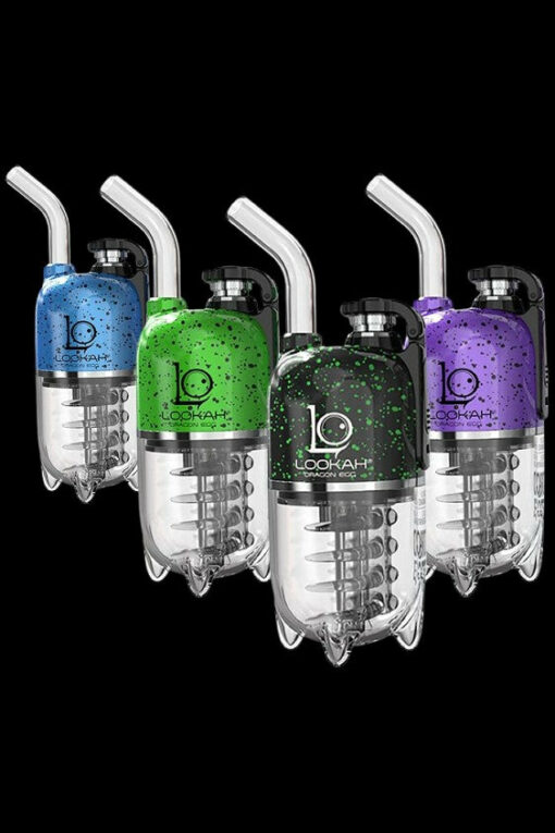 Shop Lookah Dragon Egg eRig Bubbler | Spatter Edition in australian