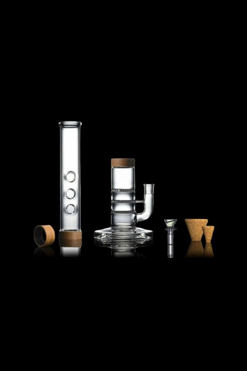Shop VITAE Glass Tri-Trio Bong in australian