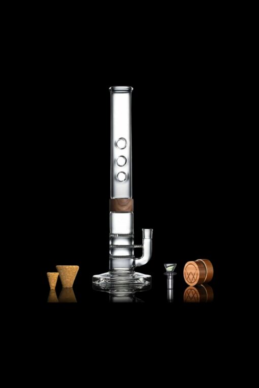 Shop VITAE Glass Tri-Trio Bong in australian