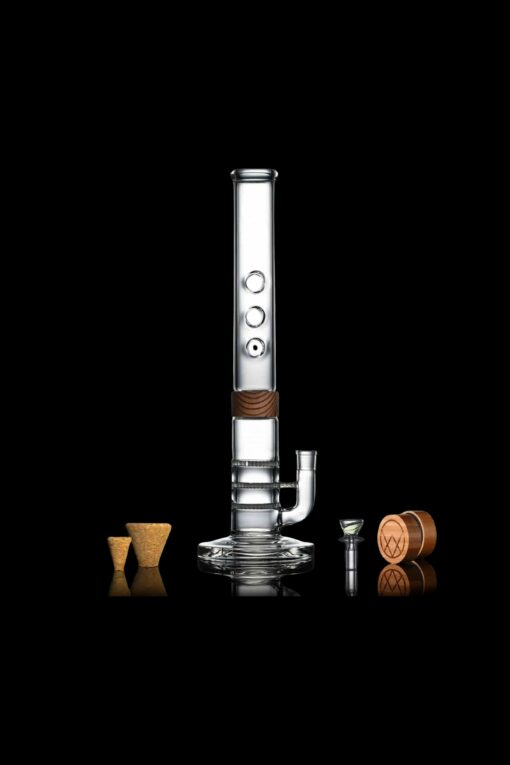 Shop VITAE Glass Tri-Trio Bong in australian