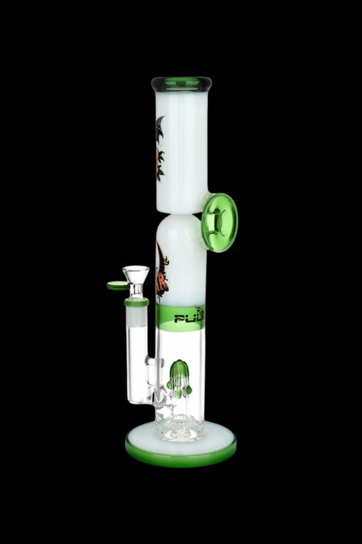 Shop Pulsar Double Stacked Halloween Glass Water Pipe in australian