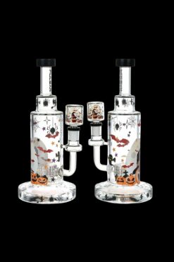 Shop Pulsar Laughing Jack-O-Lantern Glass Water Pipe in australian