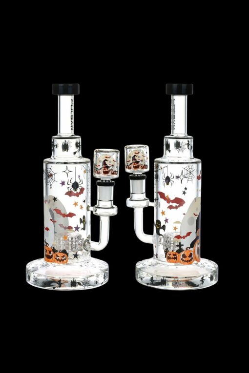 Shop Pulsar Laughing Jack-O-Lantern Glass Water Pipe in australian
