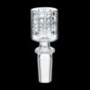 Shop AFM Glass 25mm Wide Diamond Quartz Banger in australian