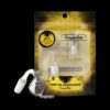 Shop Honeybee Herb Honey Disc Quartz Banger - Yellow Line in australian