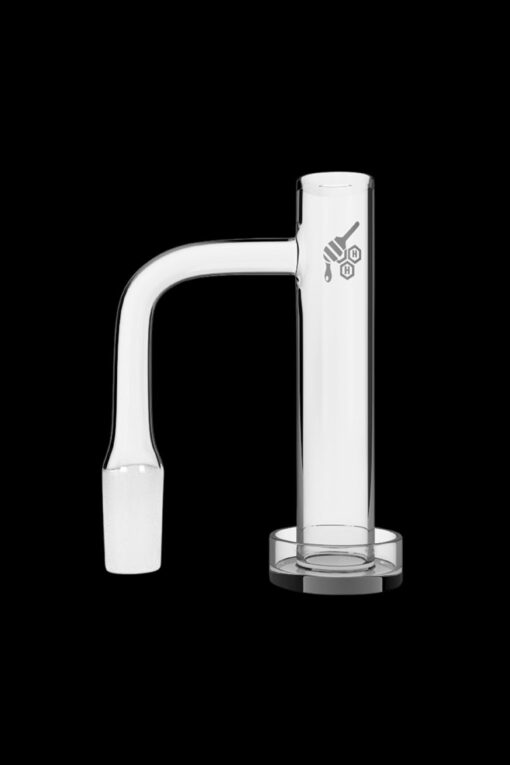 Shop Honeybee Herb Honey Tower Quartz Banger - Yellow Line in australian