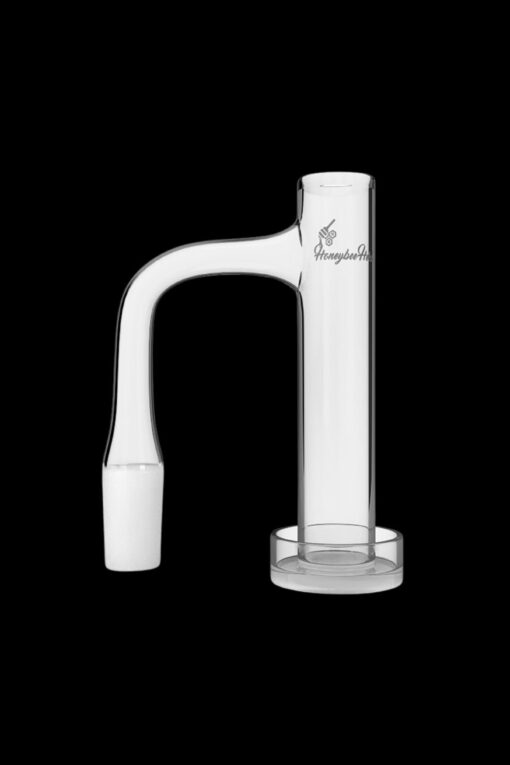 Shop Honeybee Herb Honey Tower Quartz Banger - Black Line in australian