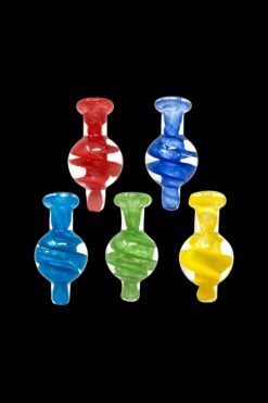 Shop AFM Glass Spiral Airflow Carb Cap in australian