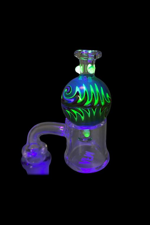 Shop AFM Glass UV Reactive Glass Carb Cap in australian
