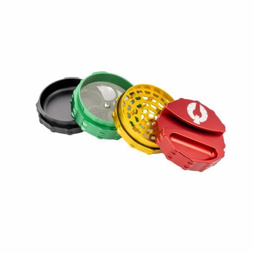 Shop 4 Piece Large Grinder w/ Paper Holder & Ashtray in australian