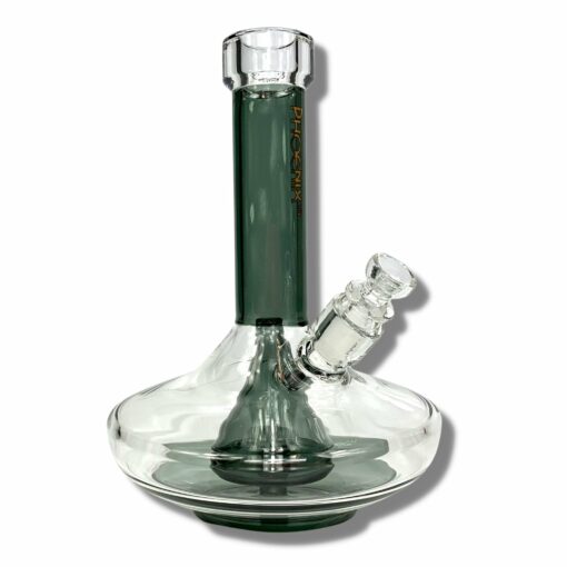 Shop Phoenix Glass UFO Bong 20cm Ash Green in australian