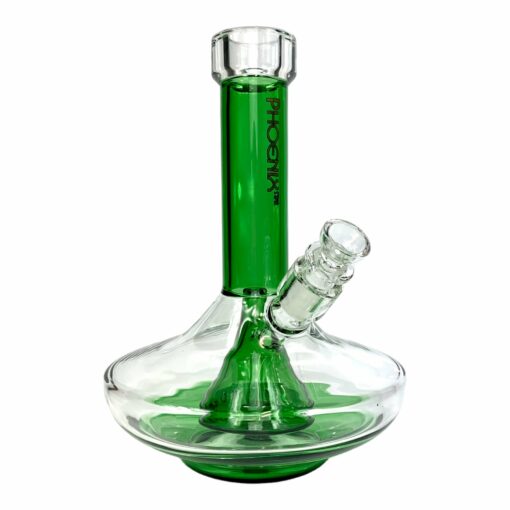 Shop Phoenix Glass UFO Bong 20cm Green in australian