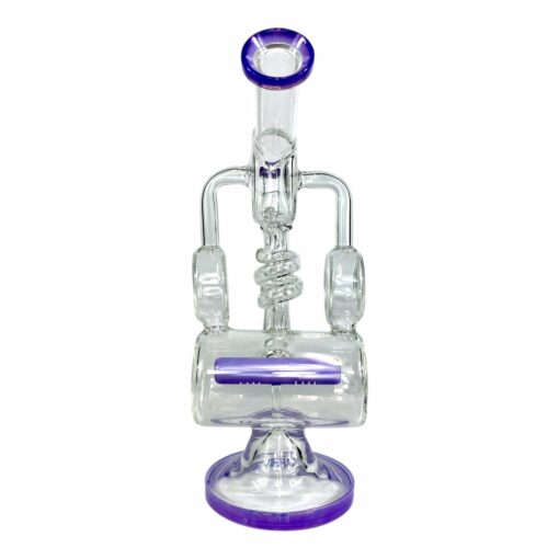 Shop Phoenix Purple Recycler Bong 28cm in australian