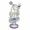 Shop Phoenix Purple Recycler Bong 28cm in australian