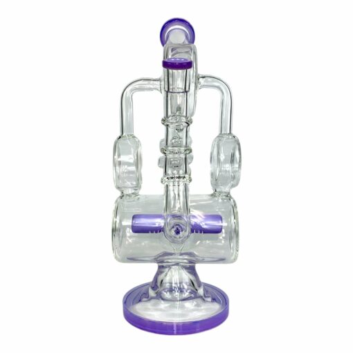 Shop Phoenix Purple Recycler Bong 28cm in australian