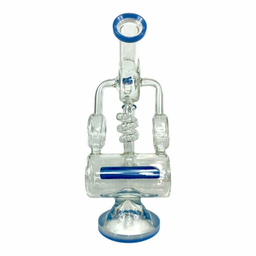 Shop Phoenix Recycler Bong 28cm Blue in australian