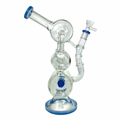 Shop Phoenix Recycler Bong 28cm Blue in australian