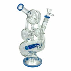 Shop Phoenix Recycler Bong 28cm Blue in australian