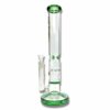 Shop Phoenix Star Dual Perc Straight Shooter Bong 35cm Green in australian